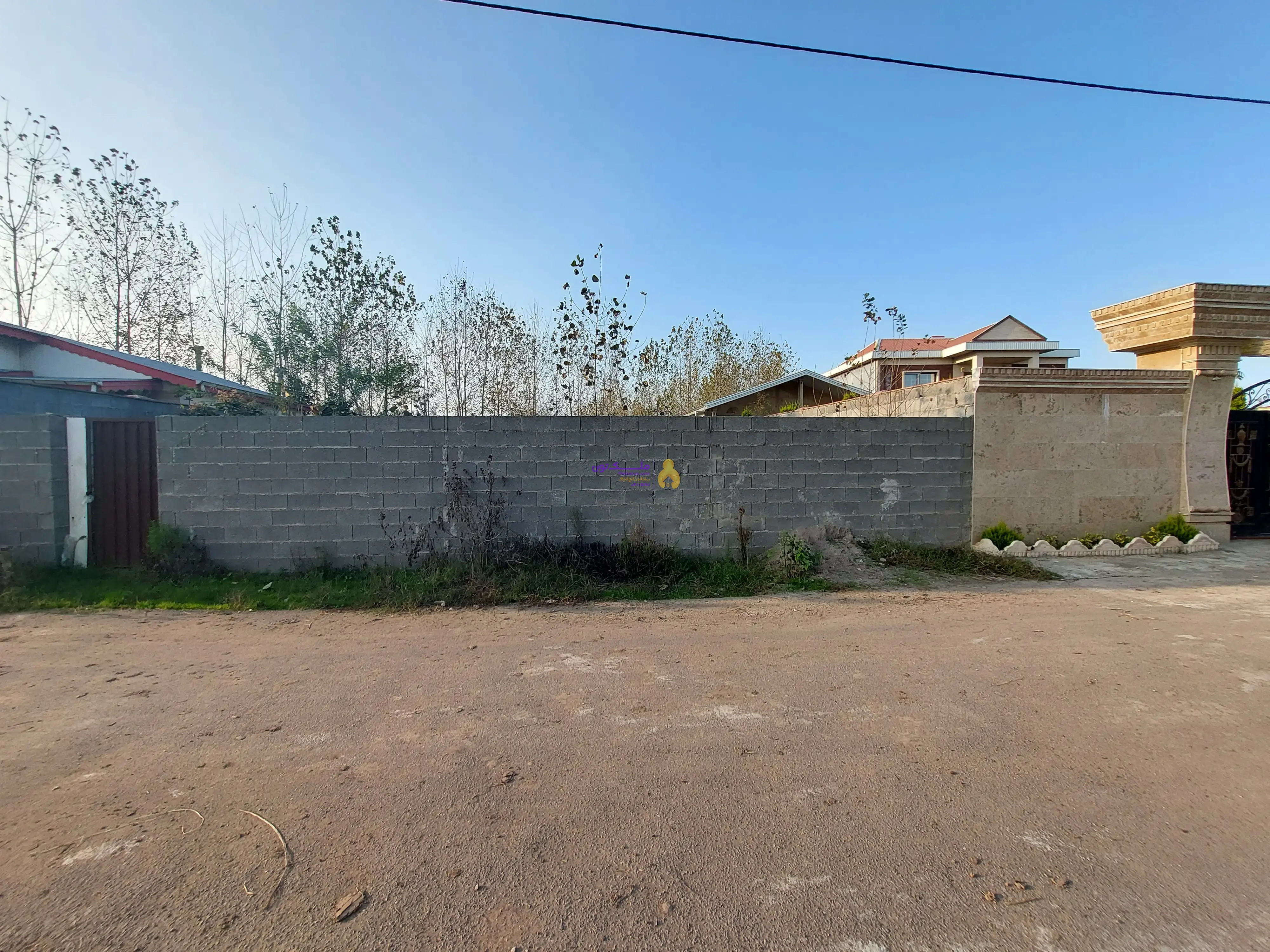 زمین مسکونی زیباکنار