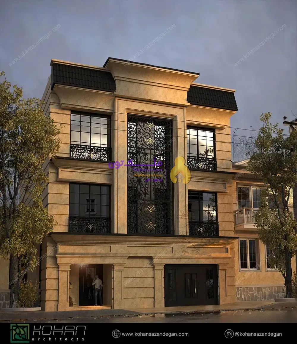 خریدار آپارتمان دو طبقه سند دار
