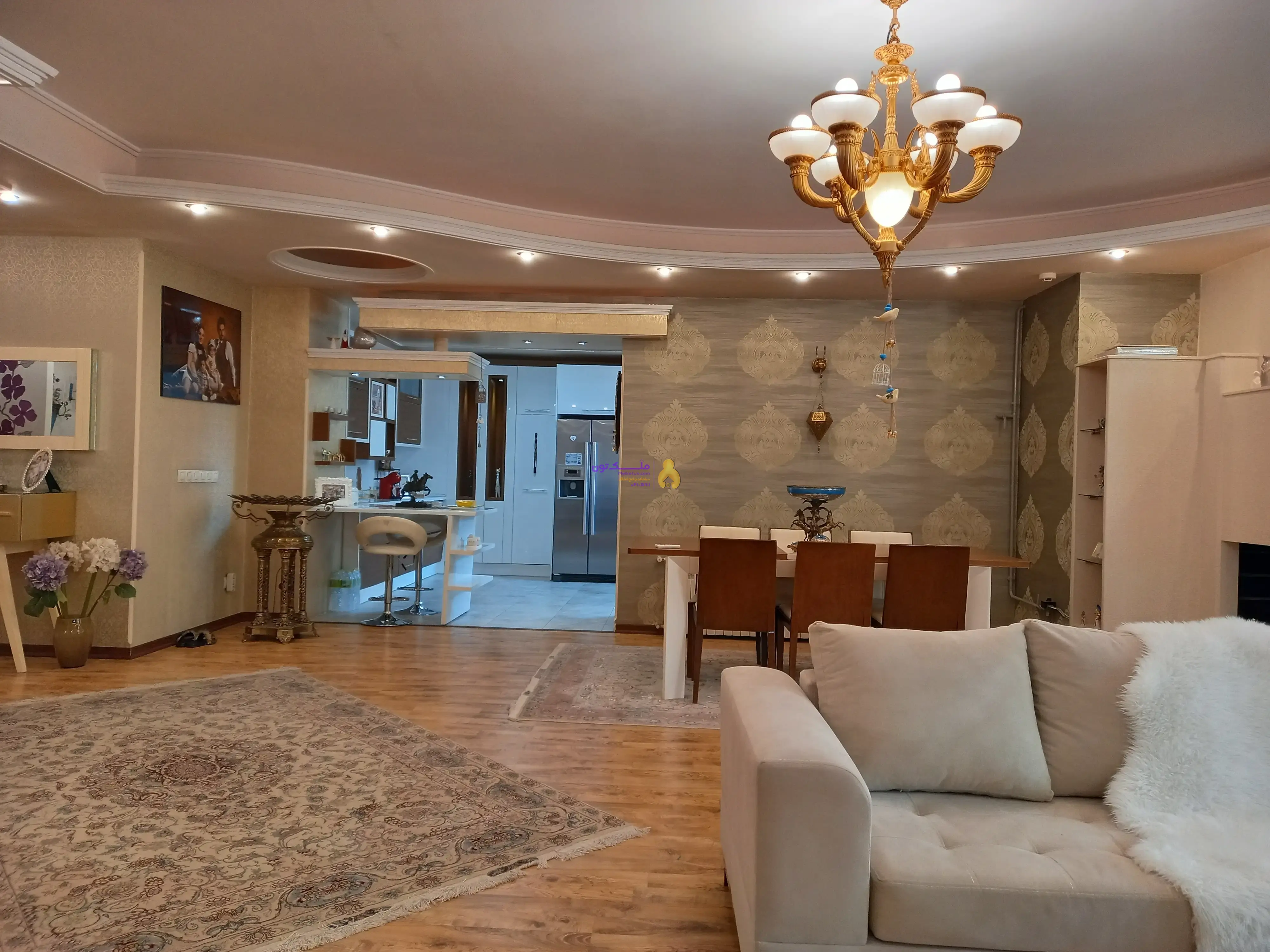 فروش آپارتمان ۲۳۰مترسه خوابه،سه نبش فردوس،ایل گلی