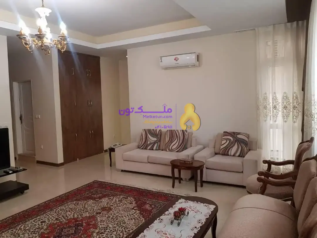 رهن آپارتمان 100 متر مبله در رشدیه