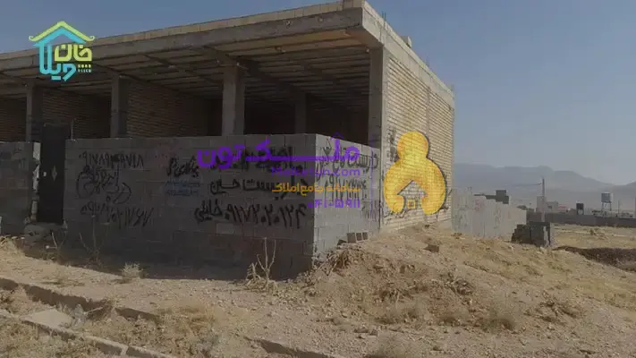 ساختمان نیمه ساز اهل بیت صدرا 1200 متر زیر بنا