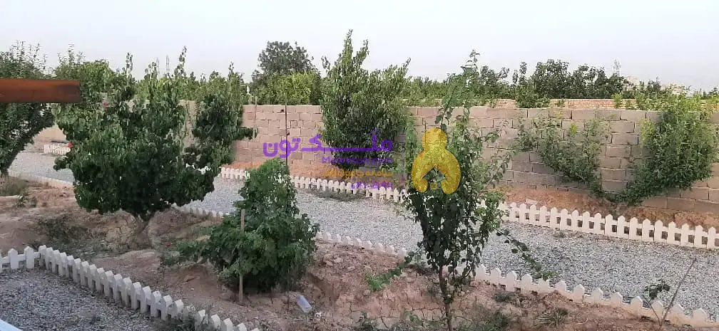 باغچه 750 متر چهاردیواری مدارک کامل