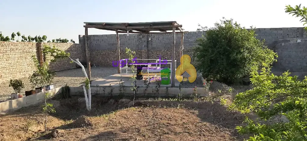 باغچه 750 متر چهاردیواری مدارک کامل